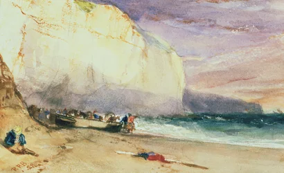 La falaise, 1828